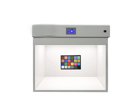 Camera tuning light booth