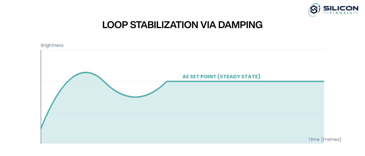 Auto exposure feedback loop